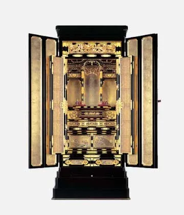 金仏壇 東22号　高さ176×巾81×奥行65cm